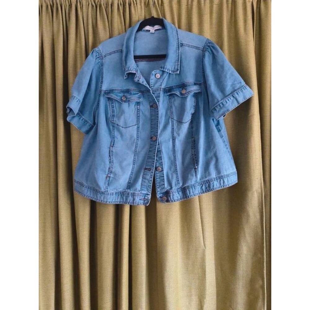 Cato Short Sleeve Denim Jacket